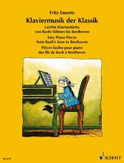 Klaviermusik der Klassik - Cover