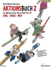 Aktionsbuch 2 zur Klavierschule 'Piano-Kids 2' - Cover