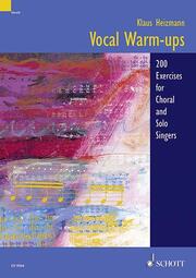 Vocal Warm-ups - Cover