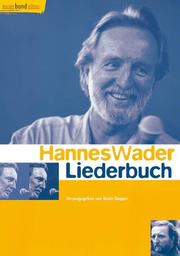 Hannes Wader Liederbuch - Cover