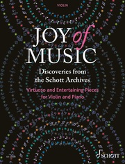 Joy of Music - Discoveries from the Schott Archives - Cover