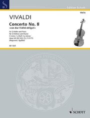 Concerto a-moll, op. 3/8 - Cover