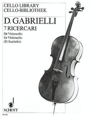 7 Ricercari für Violoncello - Cover