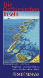 Panoramaplan Ostfriesische Inseln