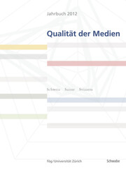 Jahrbuch Qualität der Medien 2012 - Cover