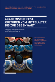Akademische Festkulturen vom Mittelalter bis zur Gegenwart - Cover