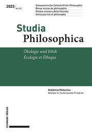 Ökologie und Ethik / Écologie et Éthique - Cover