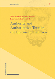 Authority and Authoritative Texts in the Epicurean Tradition. - Cover