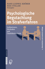 Psychologische Begutachtung im Strafverfahren - Cover