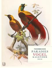 Thorbeckes Paradiesvogel Kalender 2019 - Cover