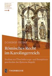 Römisches Recht im Karolingerreich - Cover