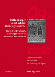 Rottenburger Jahrbuch für Kirchengeschichte 2010 Bd 29 - Cover
