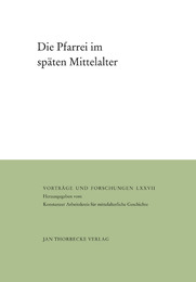 Die Pfarrei im späten Mittelalter - Cover