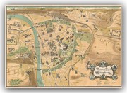WÜRZBURG um 1900 - Ein historischer Stadtplan - Abbildung 1