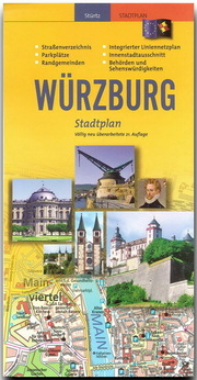 Stadtplan WÜRZBURG - Plano