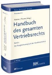 Handbuch des gesamten Vertriebsrechts 2 - Cover