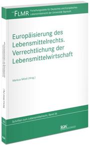 Europäisierung des Lebensmittelrechts - Cover