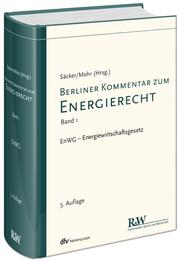 Berliner Kommentar zum Energierecht, Band 1