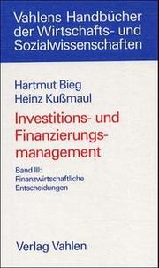 Investitions- und Finanzierungsmanagement III