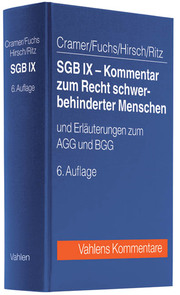 SGB IX - Kommentar zum Recht Schwerbehinderter Menschen - Cover
