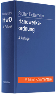 Handwerksordnung - Cover