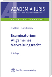 Examinatorium Allgemeines Verwaltungsrecht - Cover