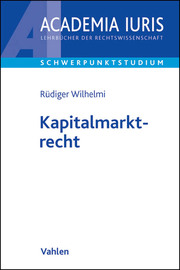 Kapitalmarktrecht - Cover