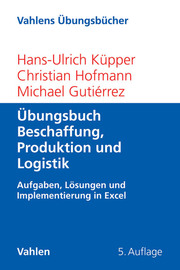 Übungsbuch Beschaffung, Produktion und Logistik - Cover