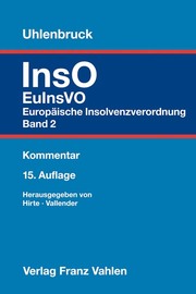 Insolvenzordnung 2 - Cover