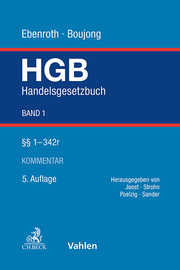 Handelsgesetzbuch (HGB) Bd. 1: §§ 1-342r