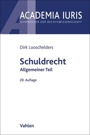 Schuldrecht Allgemeiner Teil - Cover