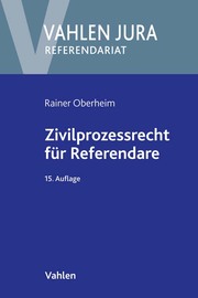Zivilprozessrecht für Referendare - Cover