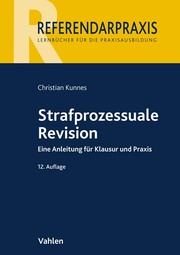 Strafprozessuale Revision - Cover