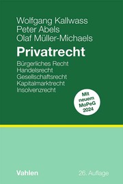 Privatrecht - Cover