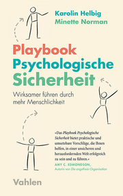 Playbook Psychologische Sicherheit - Cover