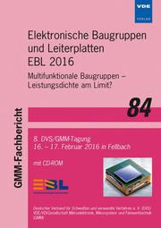 GMM-Fb. 84: Elektronische Baugruppen und Leiterplatten - EBL 2016