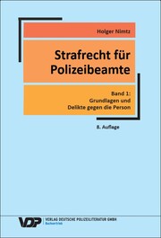 Strafrecht für Polizeibeamte - Band 1 - Cover