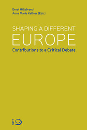 Shaping a different Europe - Cover