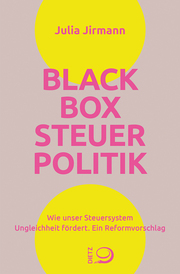 Blackbox Steuerpolitik - Cover