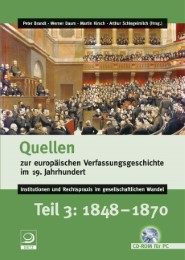 Quellen zur europäischen Verfassungsgeschichte im 19. Jahrhundert 3 - Cover