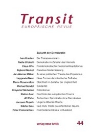 Transit 44. Europäische Revue - Cover