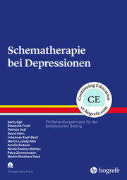 Schematherapie bei Depressionen - Cover