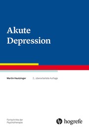 Akute Depression - Cover
