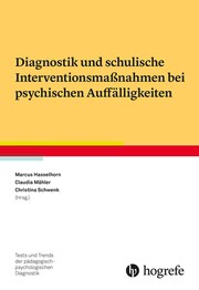 Diagnostik und schulische Interventionsmaßnahmen bei psychischen Auffälligkeiten - Cover