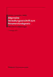 Allgemeine Verwaltungsvorschrift zum Personenstandsgesetz - Cover