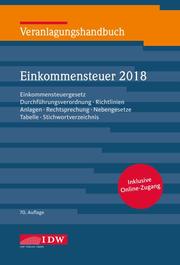Veranlagungshandbuch Einkommensteuer 2018 - Cover