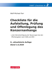 Farr, Checkliste 2 (Konzernanhang), 9. Aufl.