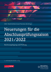 Neuerungen für die Abschlussprüfungssaison 2021/2022