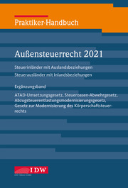 Praktiker-Handbuch Aussensteuerrecht 2021, Ergänzungsband - Cover