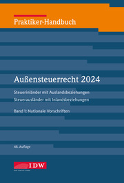 Praktiker-Handbuch Außensteuerrecht 2024,2 Bde., 48.A.